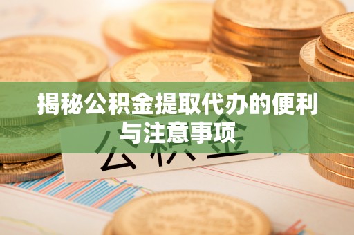 陵水揭秘公积金提取代办的便利与注意事项