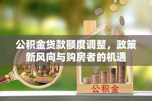 保亭公积金贷款额度调整，政策新风向与购房者的机遇